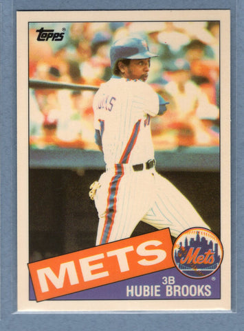 1985 Topps Tiffany #222 Hubie Brooks NM
