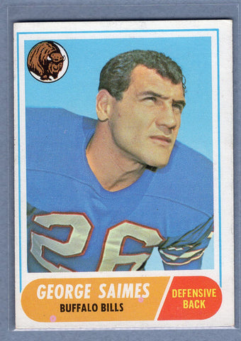 1968 Topps #201 George Saimes (a) VG-EX  GO801