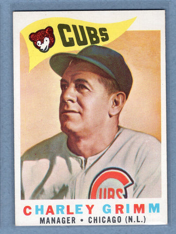 1960 Topps #217 Charley Grimm EX-MT  GO480