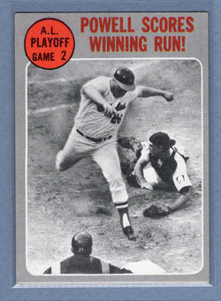 1970 Topps #200 A.L.C.S. Game 2 (Powell)  EX  GO695