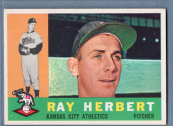 1960 Topps #252 Ray Herbert VG-EX Set Break 1
