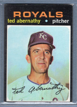 1971 Topps #187 Ted Abernathy  EX  SB1