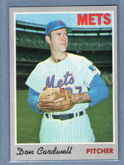 1970 Topps #83 Don Cardwell  (d) EX-MT  GO900