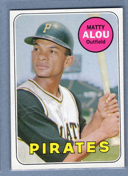 1969 Topps #490 Matty Alou (a) EX   GO501