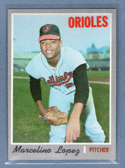 1970 Topps #344 Marcelino Lopez  EX-MT  GO260