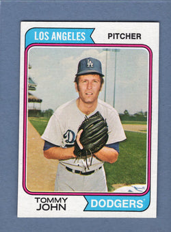 1974 Topps Baseball #451 Tommy John NM-MT 005