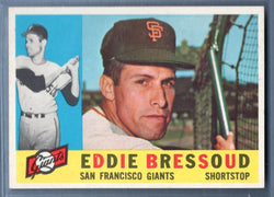 1960 Topps #253 Eddie Bressoud EX-MT Set Break 1