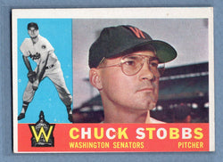 1960 Topps #432 Chuck Stobbs (a) VG-EX  GO257