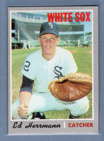 1970 Topps #368 Ed Herrmann  (b) EX-MT  GO200