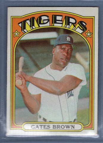 1972 Topps #187 Gates Brown EX-MT   GO464