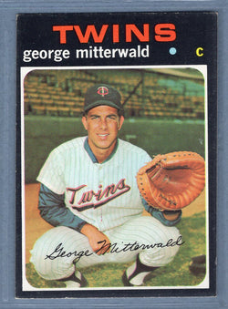 1971 Topps #189 George Mitterwald  EX  GO747