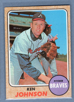 1968 Topps #342 Ken Johnson EX-MT  GO507