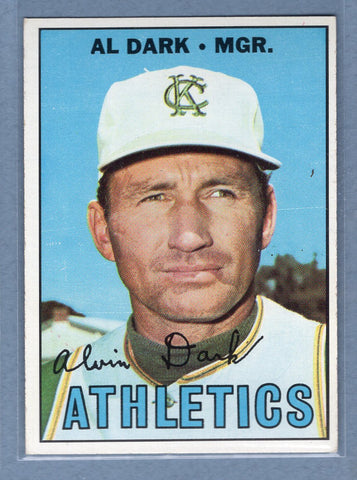 1967 Topps #389 Al Dark  EX-MT   GO223