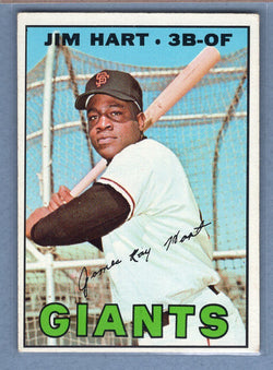 1967 Topps #220 Jim Hart EX  GO360