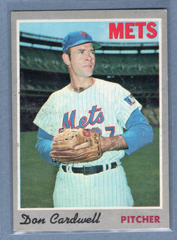 1970 Topps #83 Don Cardwell  (e) EX  GO900