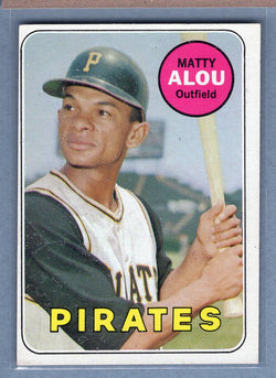 1969 Topps #490 Matty Alou (b) EX   GO501