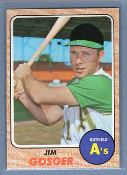 1968 Topps #343 Jim Gosger (a)EX-MT  GO507