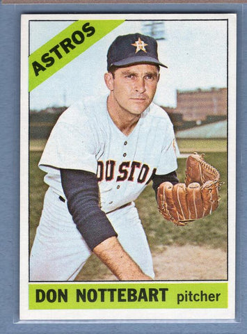 1966 Topps #21 Don Nottebart EX-MT GO153