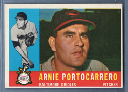 1960 Topps #254 Arnie Portocarrero VG-EX Set Break 1