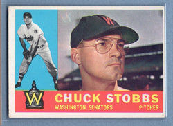 1960 Topps #432 Chuck Stobbs (b) VG-EX  GO257