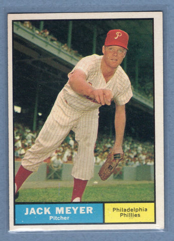 1961 Topps #111 Jack Meyer EX-MT  GO522