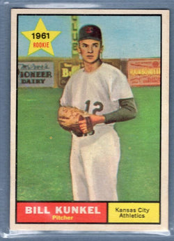 1961 Topps #322 Bill Kunkel(b) EX   GO417