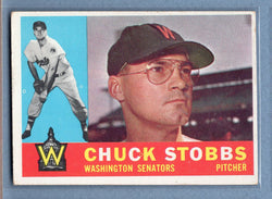 1960 Topps #432 Chuck Stobbs (c) VG  GO257