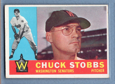 1960 Topps #432 Chuck Stobbs (c) VG  GO257