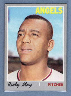 1970 Topps #203 Rudy May  EX  GO695