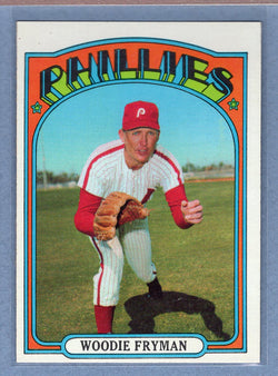 1972 Topps #357 Woody Fryman EX-MT   GO311