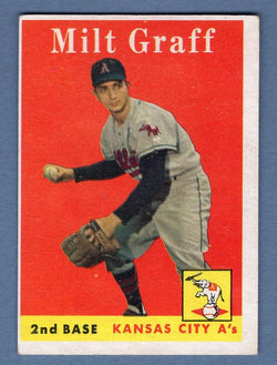 1958 Topps #192 Milt Graff EX  GO495