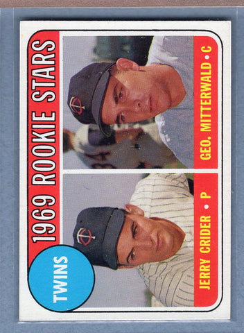 1969 Topps #491 Twins Rookies (a) EX   GO501