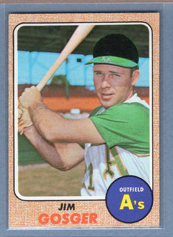 1968 Topps #343 Jim Gosger (b)EX-MT  GO507