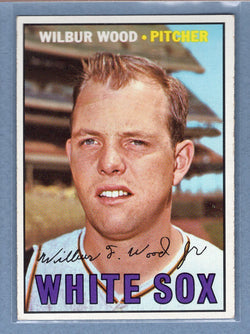 1967 Topps #391 Wilbur Wood  EX-MT   GO223