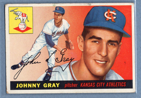1955 Topps #101 Johnny Gray  VG-EX  GO93