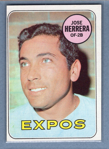 1969 Topps #378 Jose Herrera (b) EX-MT  GOWABB