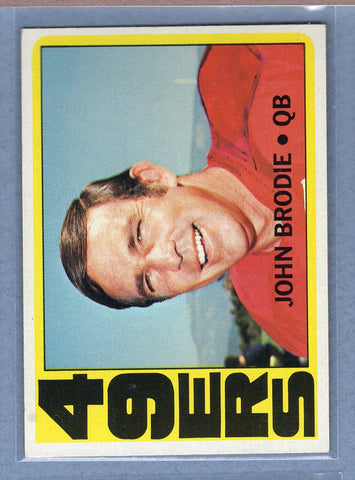 1972 Topps #220 John Brodie EX-MT  GO210
