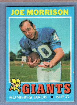 1971 Topps #191 Joe Morrison EX  GO260