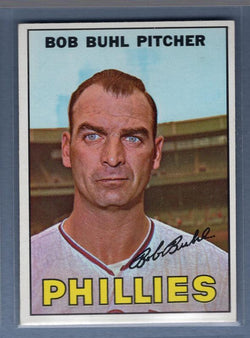 1967 Topps #68 Bob Buhl EX-MT Set Break GO428