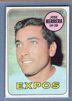 1969 Topps #378 Jose Herrera  G-VG  GO577
