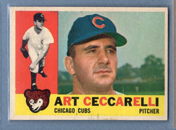 1960 Topps #156 Art Ceccarelli(a) VG-EX  GO550