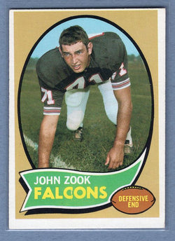 1970 Topps #209 John Zook EX-MT  GO131