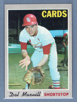 1970 Topps #503 Dal Maxvill  (b) EX-MT  GO750