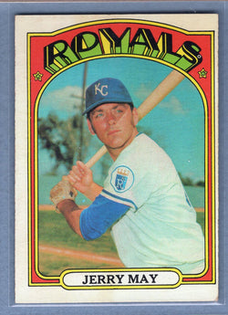 1972 Topps #109 Jerry May (b) VG-EX  GO315