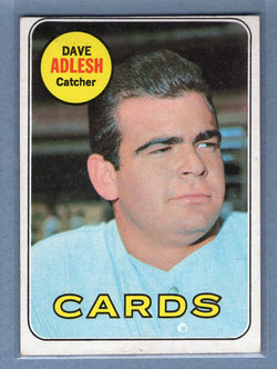1969 Topps #341 Dave Adlesh EX  GO350