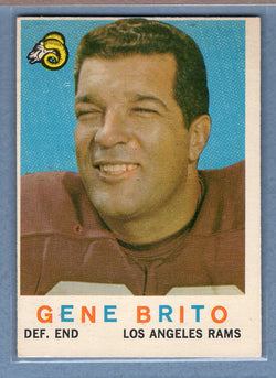 1959 Topps #2 Gene Brito EX  GO138