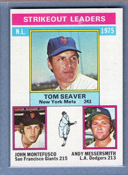 1976 Topps #203 Nl Strikeout Ldrs  (d) EX-MT  GO450