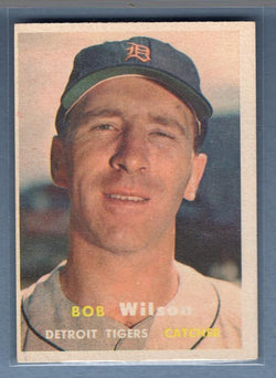 1957 Topps #19 Bob Wilson(2) VG-EX  GO295