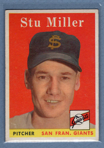1958 Topps #111 Stu Miller EX  GO129