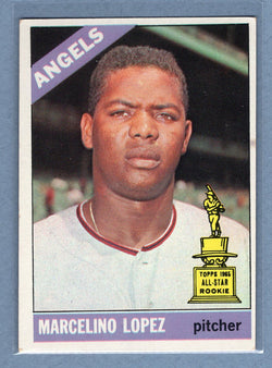 1966 Topps #155 Marcelino Lopez (a) EX  GO470